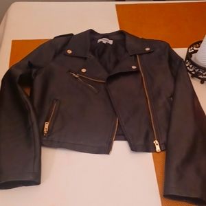 Jaket women lather Charlotte size m